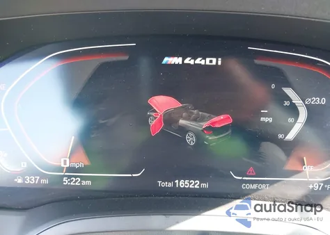 2023 BMW M440I xDrive from USA, damaged, VIN WBA63AT08PCM39665